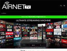 Tablet Screenshot of airnettv.com